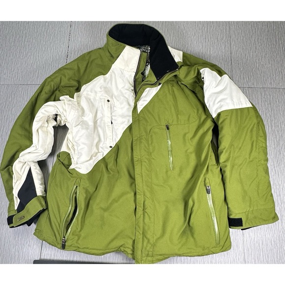Obermeyer Mens Traction Jacket  Block Mock Neck Zip Comformax Classic SZ M - Picture 1 of 10